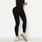 Tight Elastic Yoga Pants High Waist