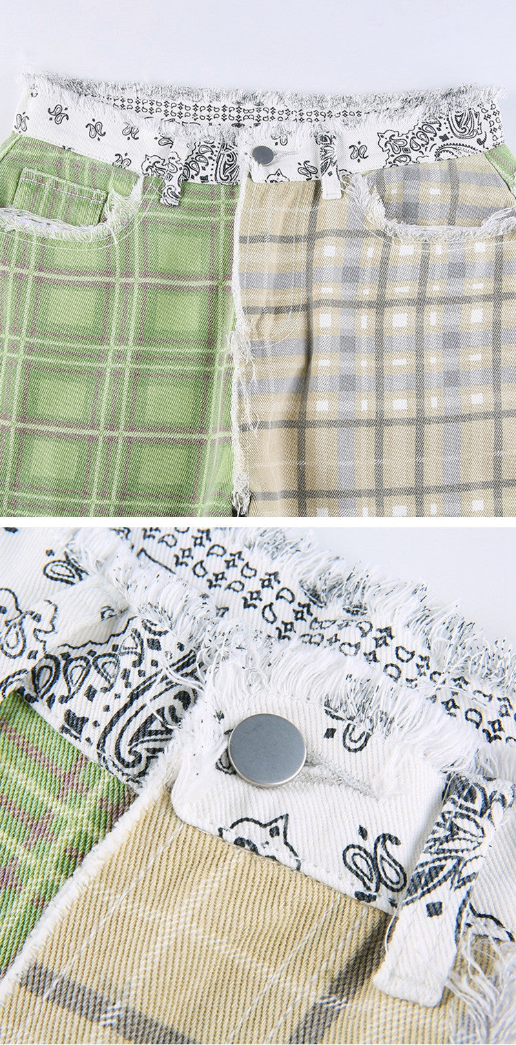 High Waist Loose Style Trousers