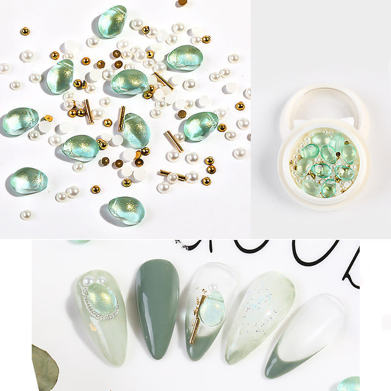 Crystal Pearl Stone Jewelry