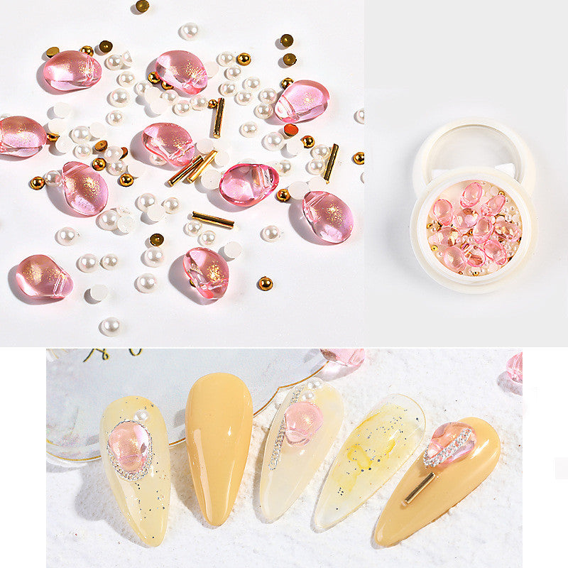 Crystal Pearl Stone Jewelry