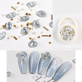 Crystal Pearl Stone Jewelry