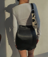 High Quality Elastic Luster Satin Bread Hip Skirt