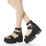 Leisure Platform Chunky Heels