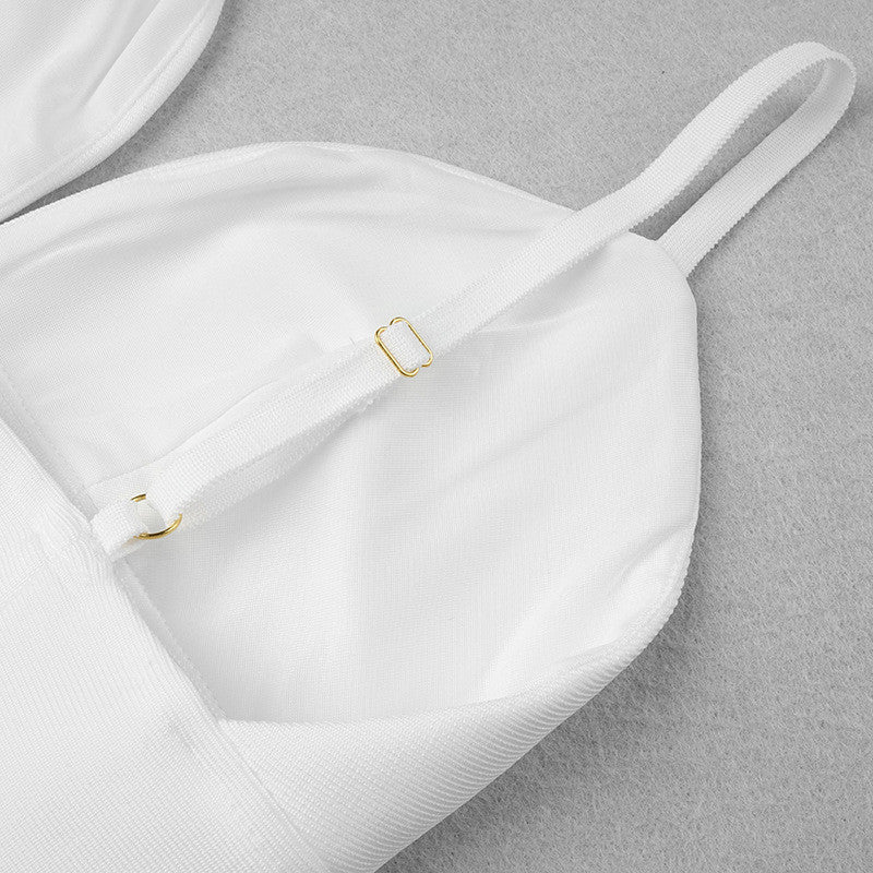 Sexy Dress With Waist Slit