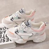 pring  All-Match Casual White Sports Shoes