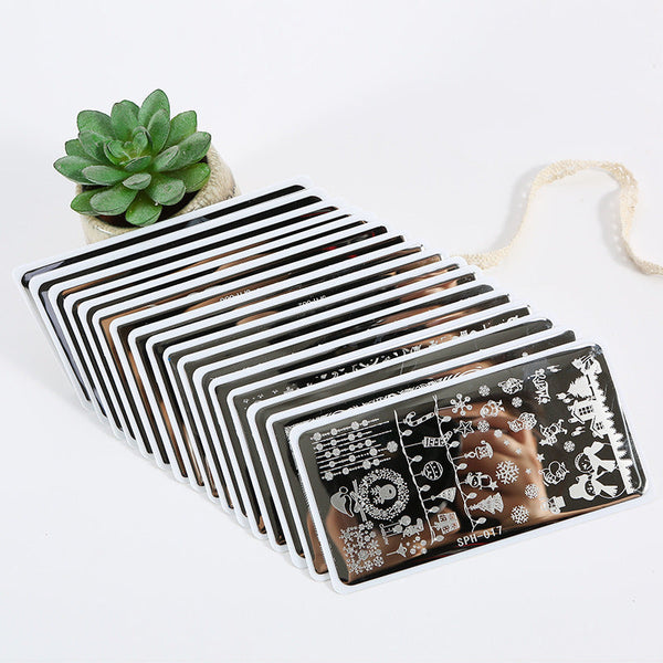 Nail Transfer Steel Plate Printing Template