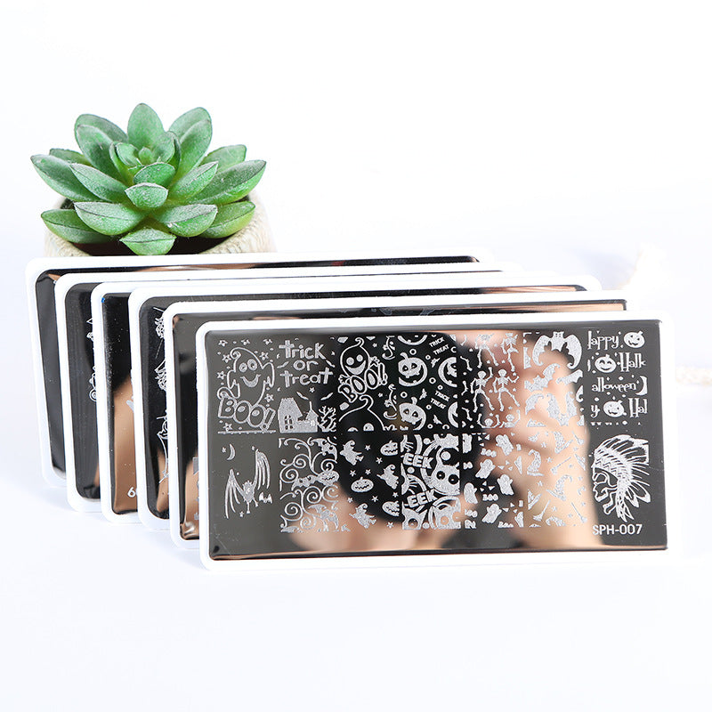 Nail Transfer Steel Plate Printing Template