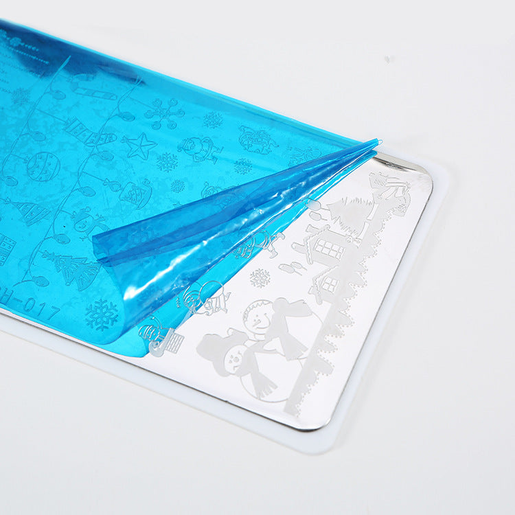 Nail Transfer Steel Plate Printing Template