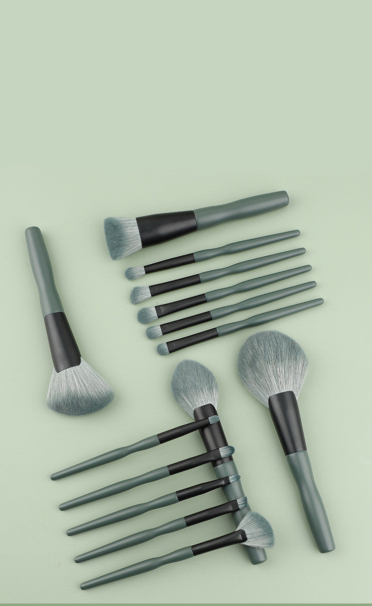 14 Plantain Makeup Brushes Set