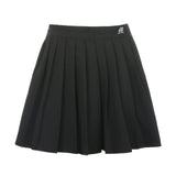 White Pleated Skirt
