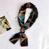 Long Women's Silk Scarf