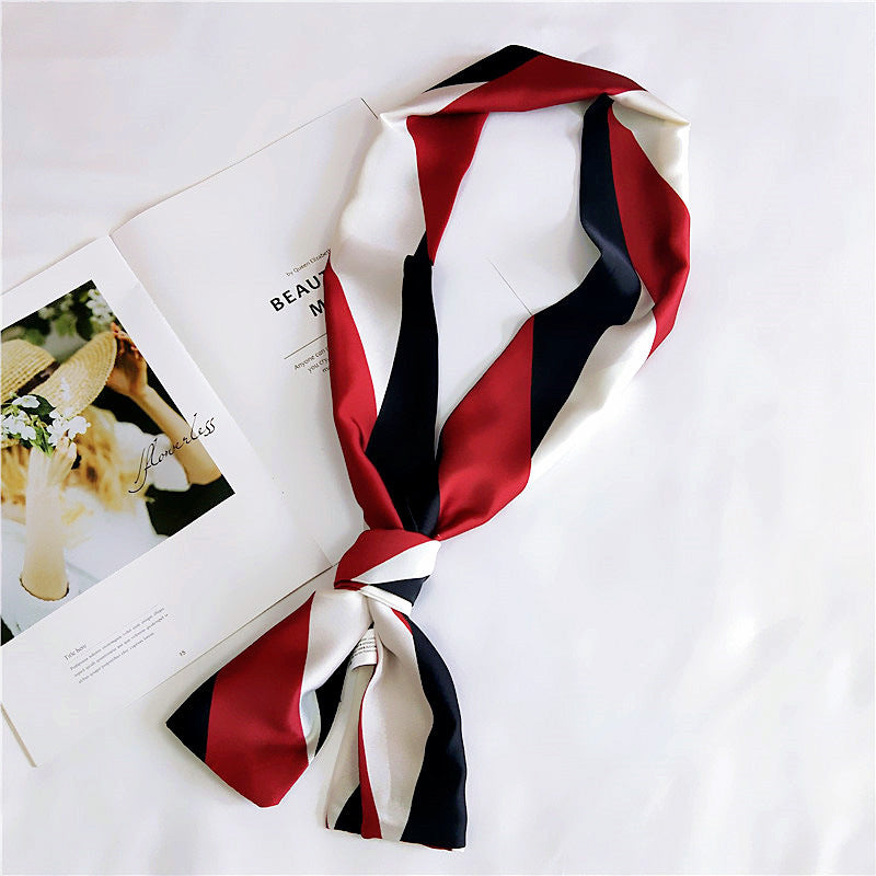 Long Women's Silk Scarf