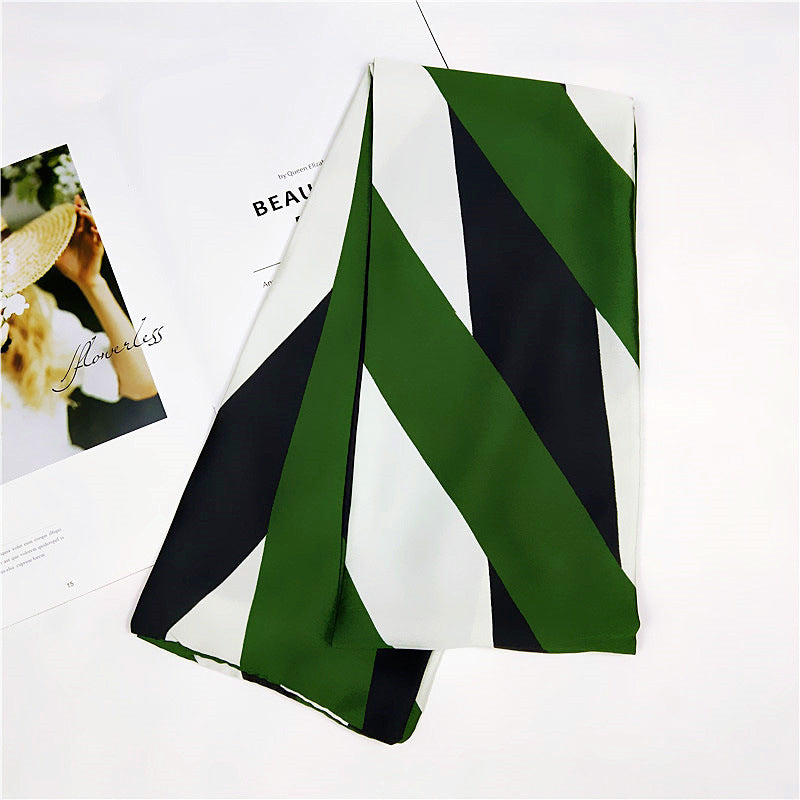 Long Women's Silk Scarf