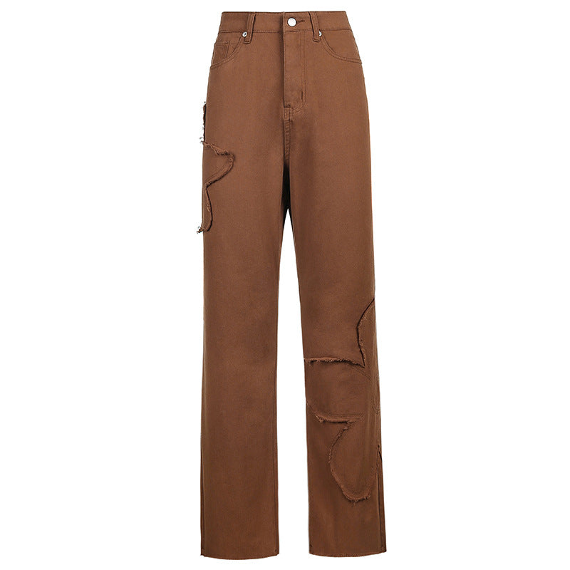 Brown Wide Leg Pants