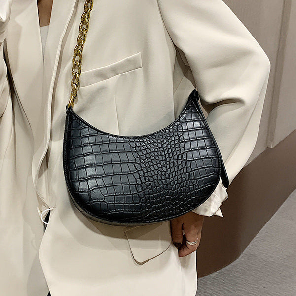 Simple One-shoulder Armpit Bag