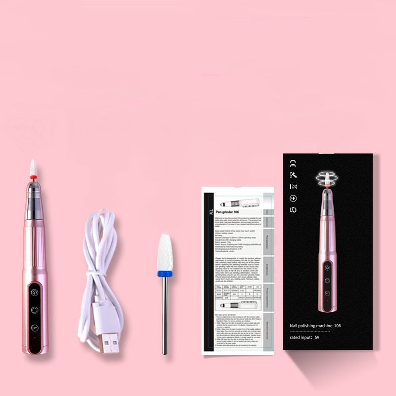 Professional Rechargeable Manicure Pedicure Nail Drill Machine