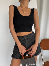 High-waisted Skinny Shorts