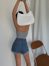 High-waisted Skinny Shorts