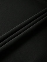 Robe trapèze à col montant sans manches