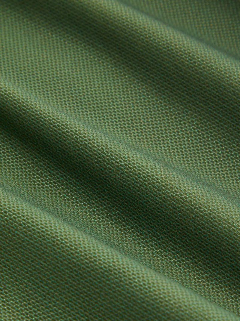 Robe Longue Dégradée en Mesh à Col Carré Froncée