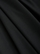 Pantalon ample noir à taille ultra haute