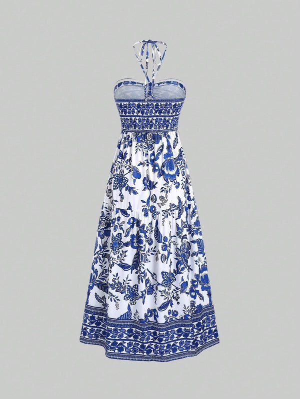 Robe longue au style bohème