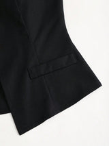 Ensemble gilet sans manches et pantalon large