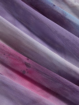 Ensemble bikini papillon avec col V anneau décoratif et sarong assorti