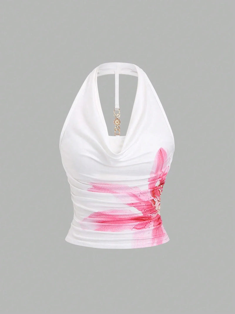 Débardeur ras du cou dos nu