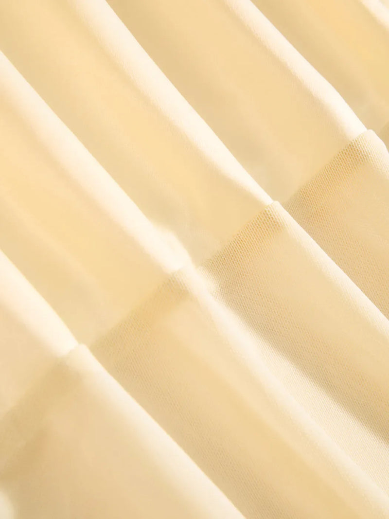 Robe longue en satin à col V croisé coupe sirène asymétrique