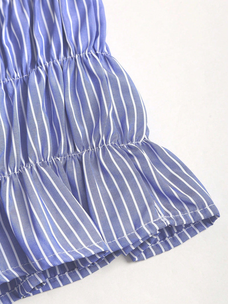 Ensemble décontracté bleu azur