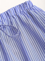 Ensemble décontracté bleu azur