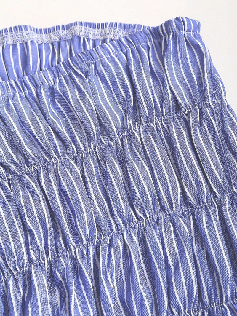 Ensemble décontracté bleu azur