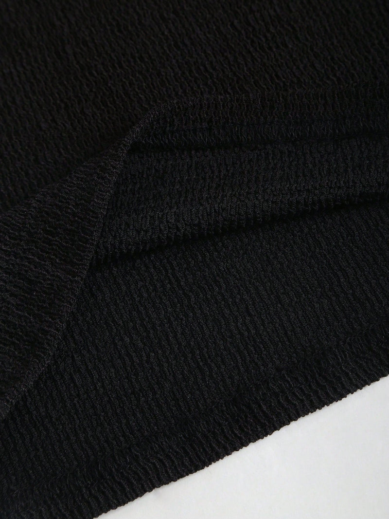 Ensemble deux pièces à épaules dénudées