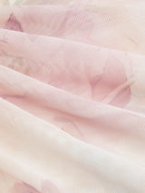 Ensemble bikini triangle noué col halter avec sarong floral assorti