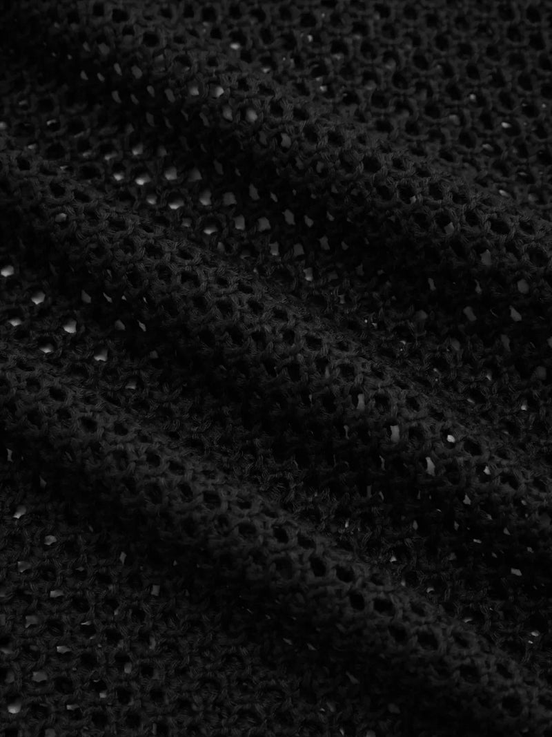 Ensemble transparent à col V avec découpes et coupe oversize