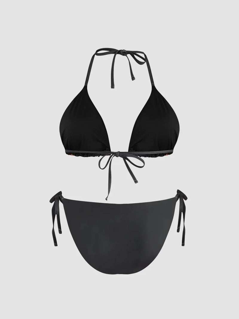 Ensemble bikini fleuri