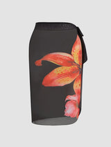 Ensemble bikini fleuri