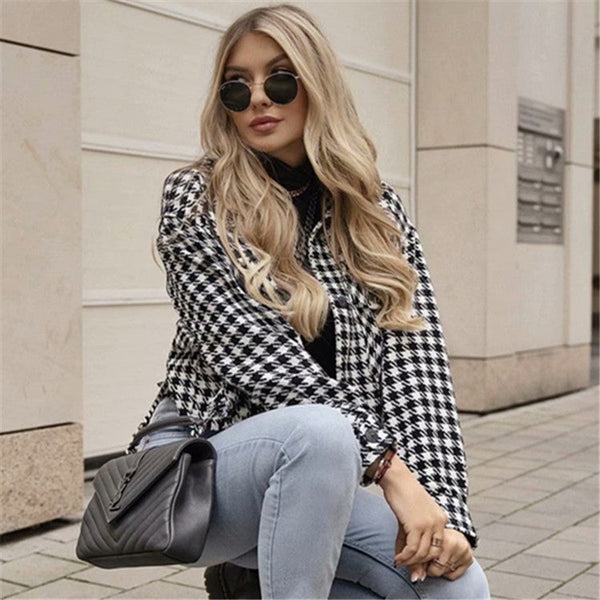 loose plaid shirt