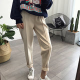 trousers casual loose streetwear