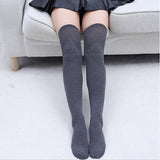Spring and autumn thick high tube stockings