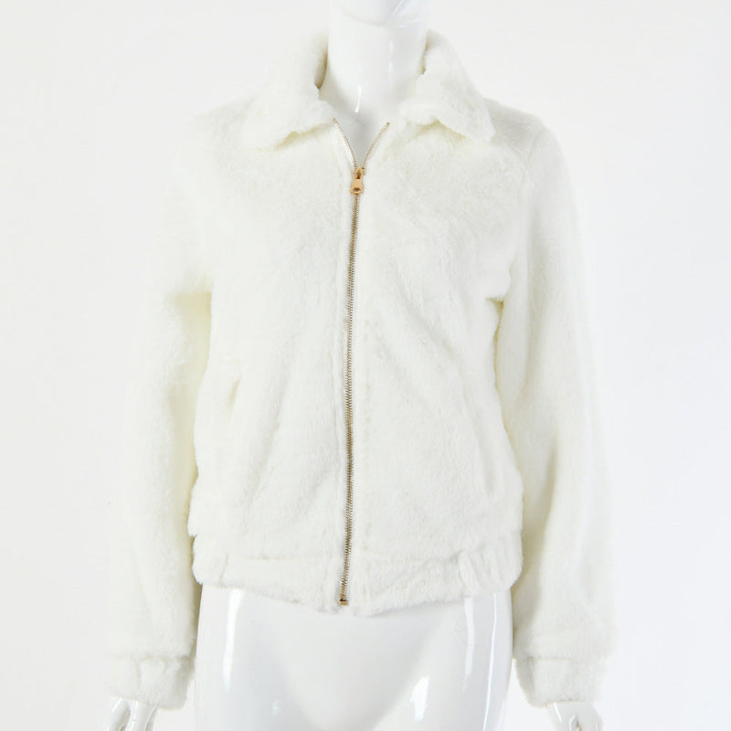 Casual Long-sleeved Zipper Jacket