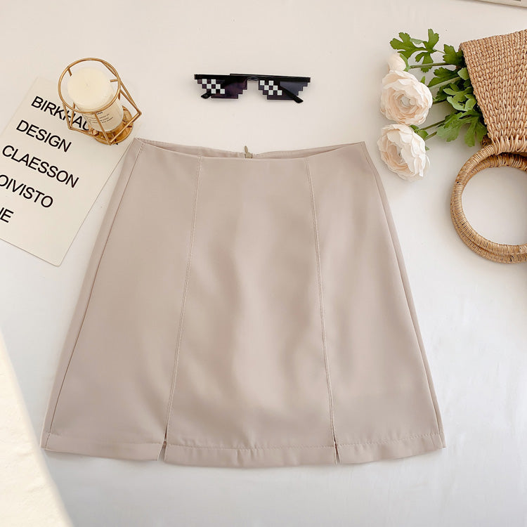 High waist hip skirt