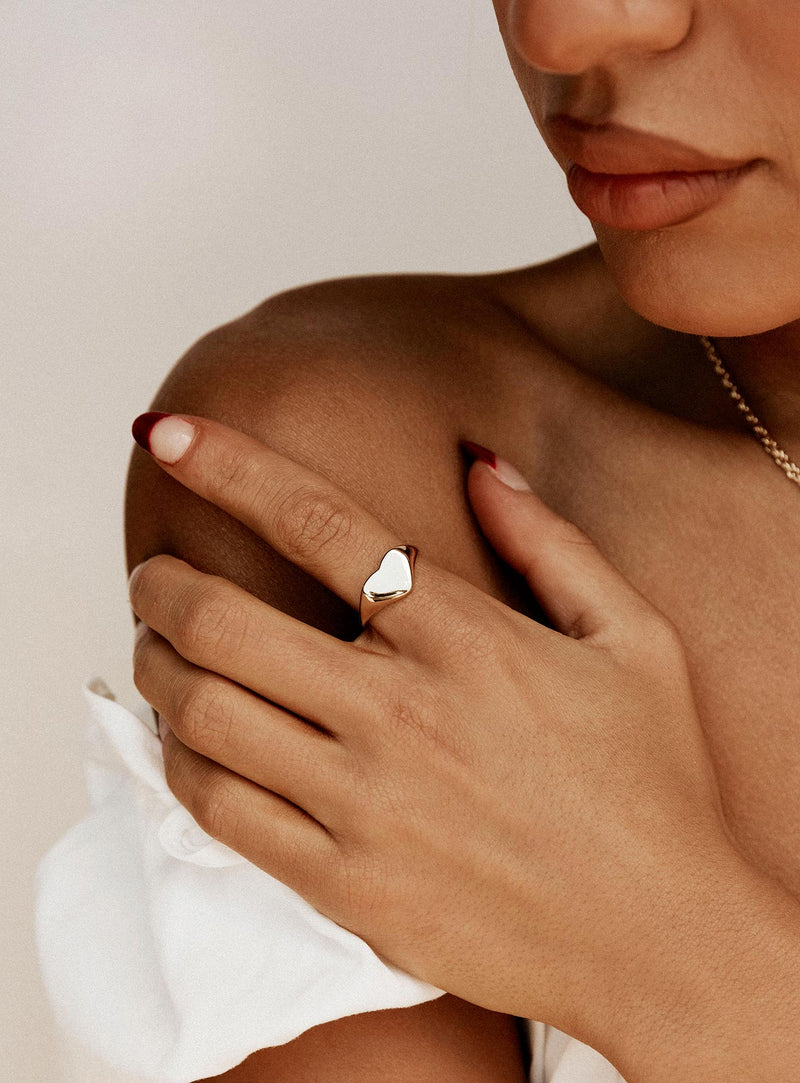 Heartbreaker Gold Plated Ring