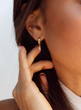Hush Hush Gold Plated Earrings