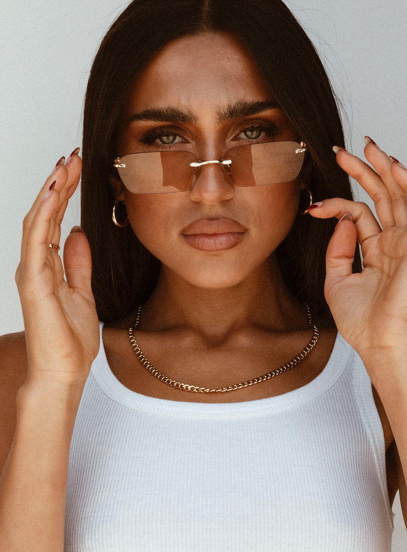 By My Side Gold Plated Necklace