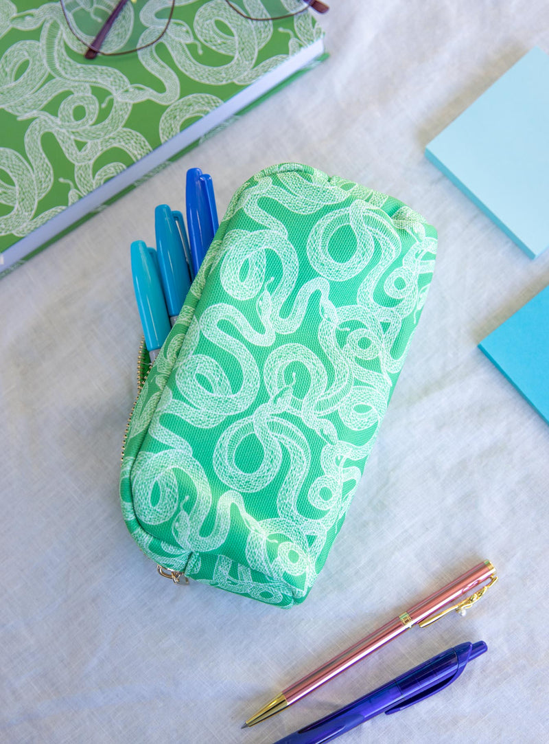 Serpent Twist Pencil Case