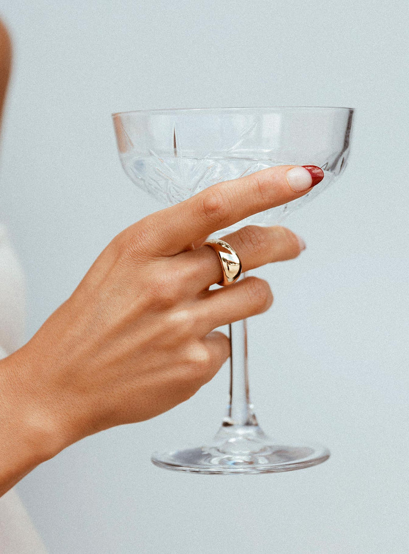 Over You Gold Plated Ring