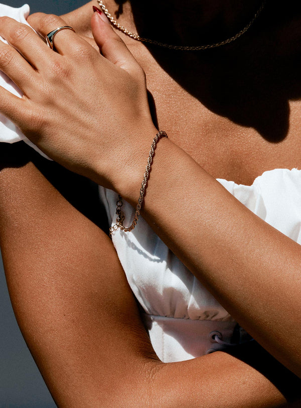 Broken Love Gold Plated Bracelet