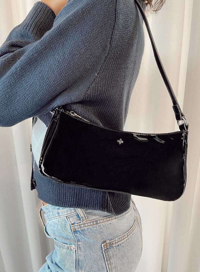 Peta & Jain Piper Patent Black